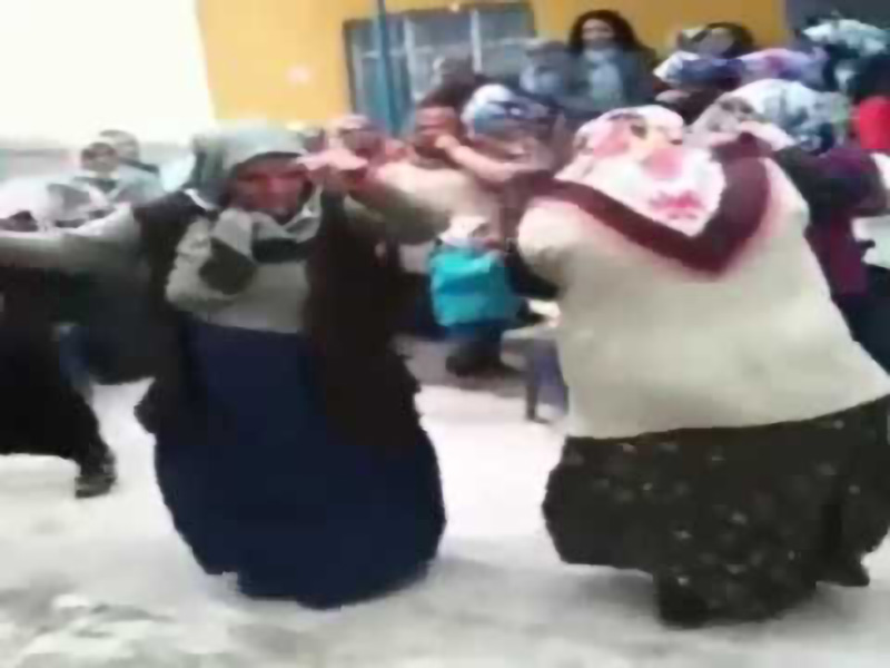 oynayan teyzeler